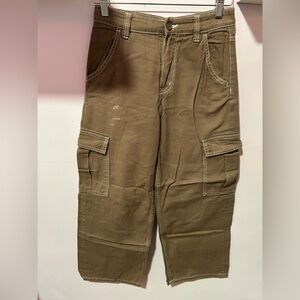H&M Brown Cargo Pants for Women